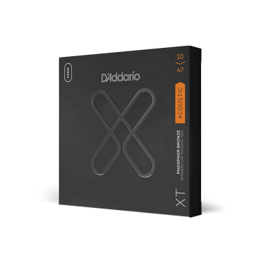 D'Addario XT acoustic guitar strings.
